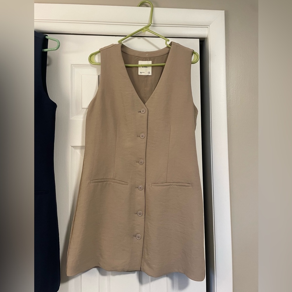 Abercrombie vest mini dress